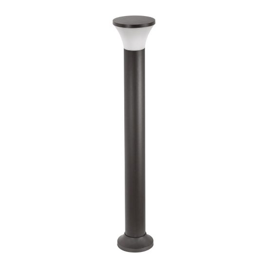Gea luce ges2270 lampione da giardino paletto conico antracite e27 ip54