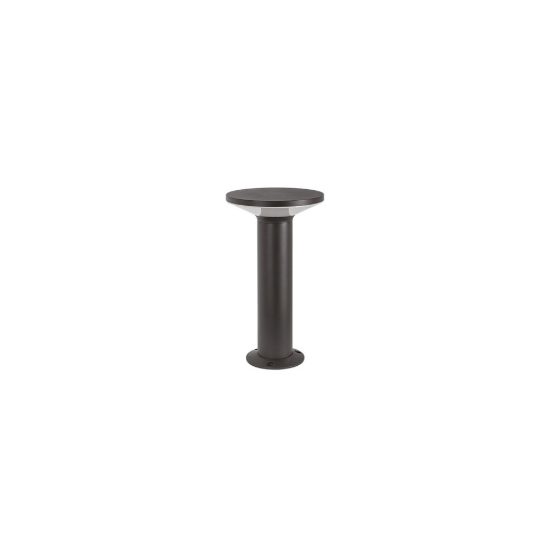 Gea luce ges2330 lampioncino da giardino paletto piccolo a cilindro antracite led 12w 3000k ip65