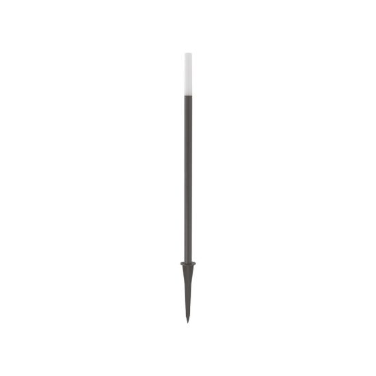 Gea luce ges2430 lampioncino da giardino paletto medio antracite led 3w 4000k ip65
