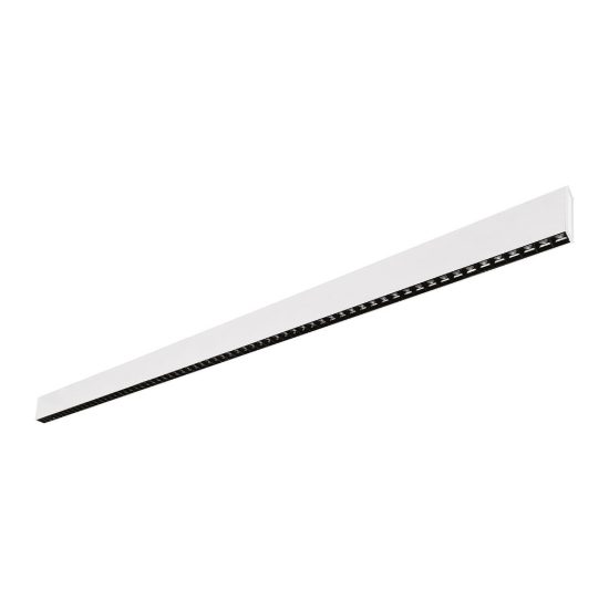Gea luce gso110c lampadario a barra lineare moderno bianco satinato per ufficio led 40w 4000k