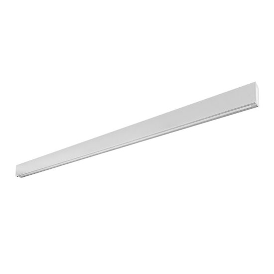 Gea luce gso130c lampadario a barra lineare moderno bianco satinato per ufficio led 40w 3000k