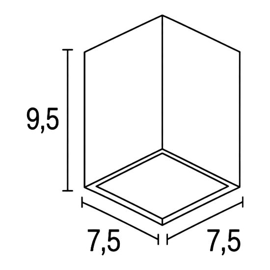 Faretto led 12w cct 3000k 4000k moderno da soffitto quadrato foglia oro