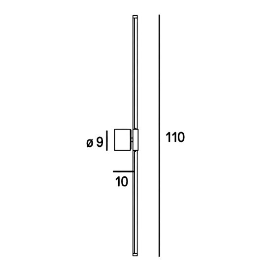 Applique da parete led 28w cct 3000k 6500k orientabile moderna bianca