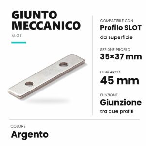 Kit connettore di giunzione per profili ideal lux