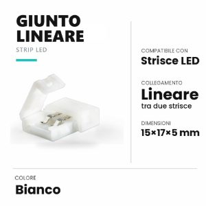 Connettore lineare strisce led ideal lux