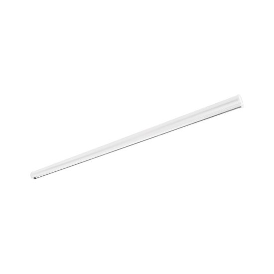 Gea luce gso120c lampadario a barra lineare a sezione tonda bianco satinato led 40w 4000k