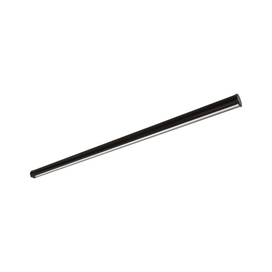Gea luce gso120c lampadario a barra lineare a sezione tonda nero satinato led 40w 4000k