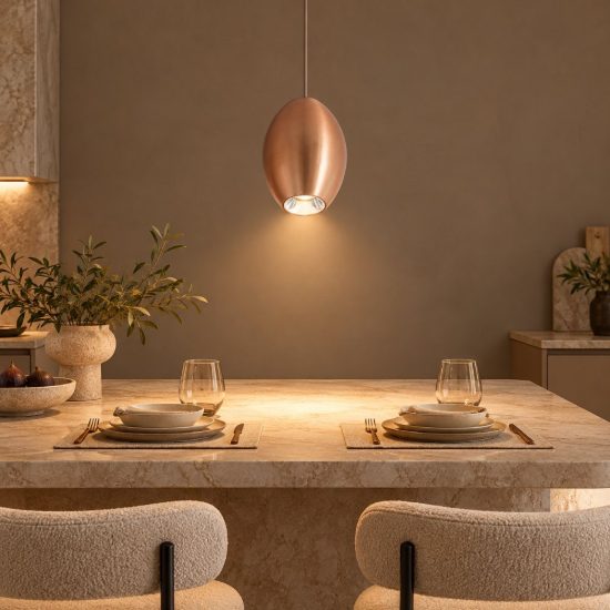 Gea luce gso150 lampada a sospensione per camera da letto moderna oliva bronzo led 10w 3000k