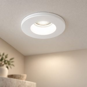Gea luce gfa1200 faretto da incasso per cartongesso per cucina moderno rotondo bianco