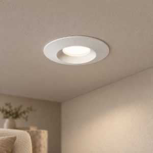 Gea luce ges2060c faretto da incasso per cartongesso led 2,1w 4000k rotondo bianco satinato
