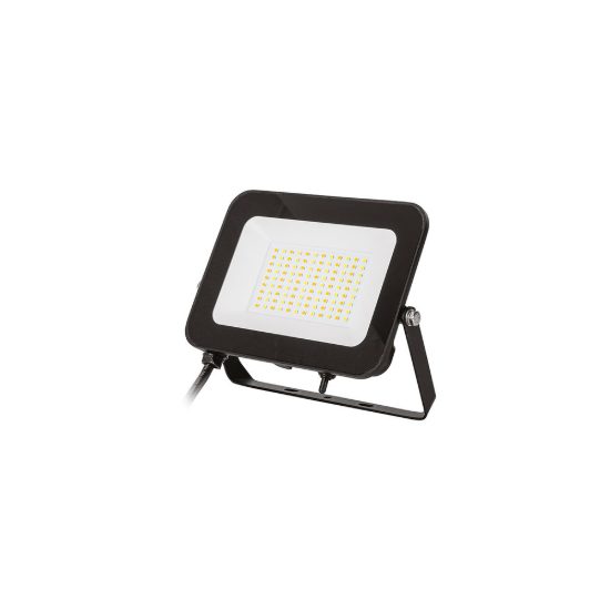 Gea luce ges2340 proiettore da esterno rettangolare nero led 50w cct 3000k 4000k 6500k ip65