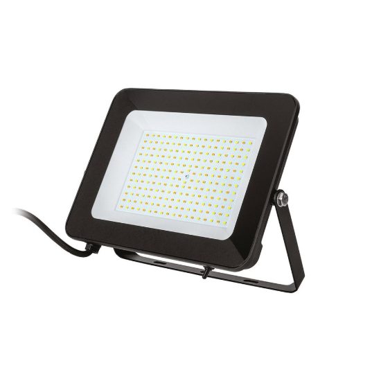 Gea luce ges2340 proiettore da esterno rettangolare nero led 100w cct 3000k 4000k 6500k ip65