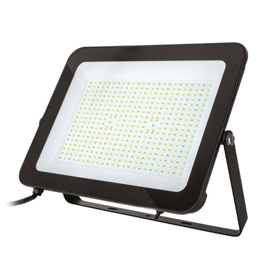 Gea luce ges2340 proiettore da esterno rettangolare nero led 200w cct 3000k 4000k 6500k ip65
