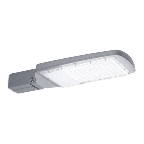 Gea luce ges580 armatura stradale da esterno grigia led 100w 4000k ip65