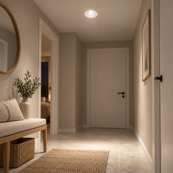 Gea luce gfa1050c faretto da incasso per cartongesso led 10w 4000k rotondo bianco satinato