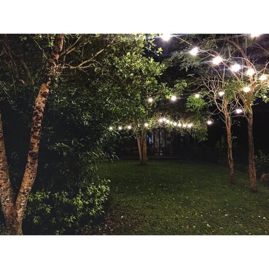 Gea luce gfib03 catena luminosa da esterno piccola 10 luci bianca ip44