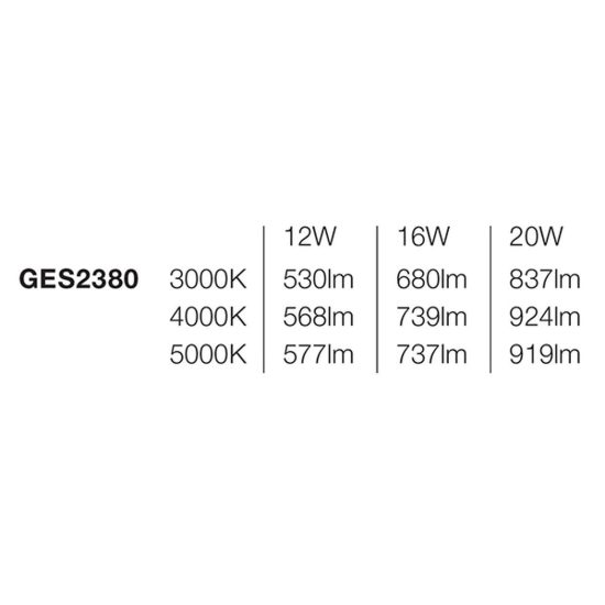 Gea luce ges2360 testapalo da giardino con cappello a disco antracite led 12-20w cct 3000-5000k ip65