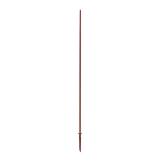 Gea luce ges2410 lampione da giardino paletto marrone scuro led 0,5w 3000k ip65