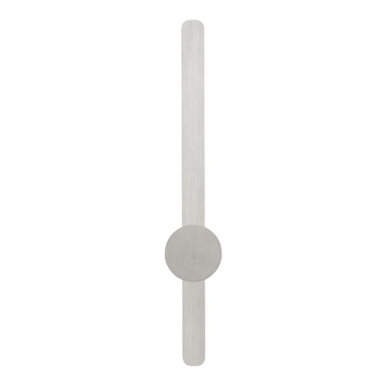 Applique da parete led 11w cct 2700k 3000k 4000k per soggiorno moderna nichel