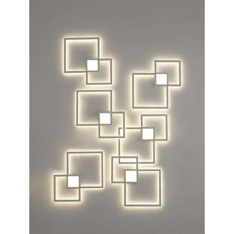 quadrati luminosi per parete