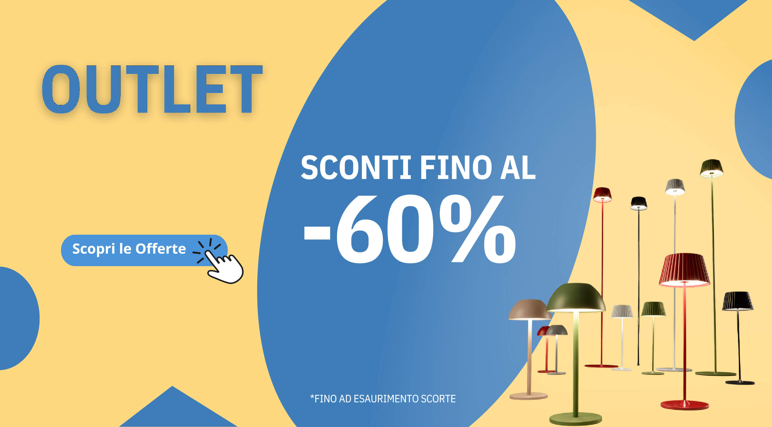 scopri la sezione outlet