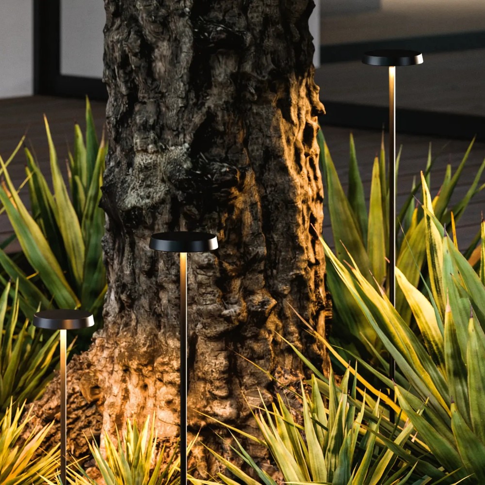 Lampione Pistillo Linea Light giardino IP65 LED esterno