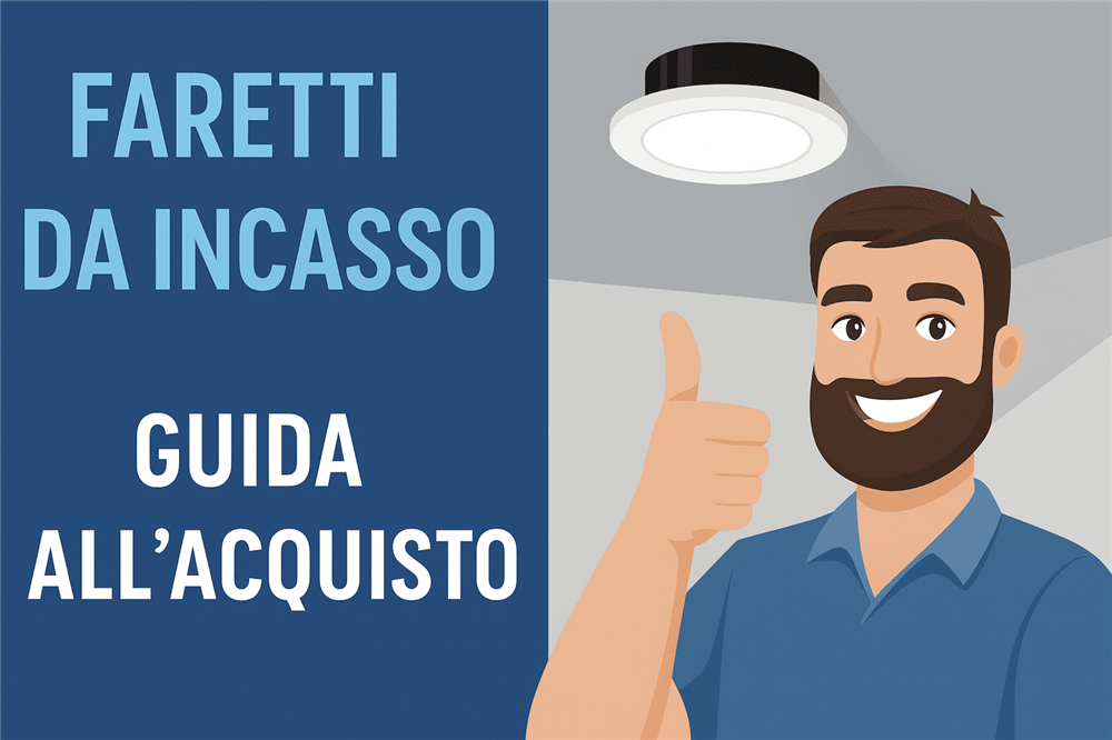 Banner del blog di faretti di incasso