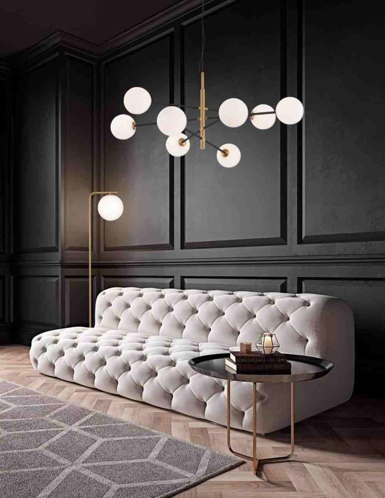 lampadario per soggiorno contemporaneo