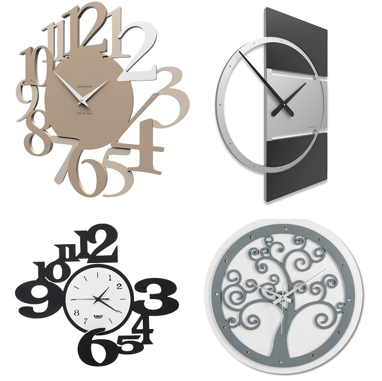 altre varianti orologi moderni a parete