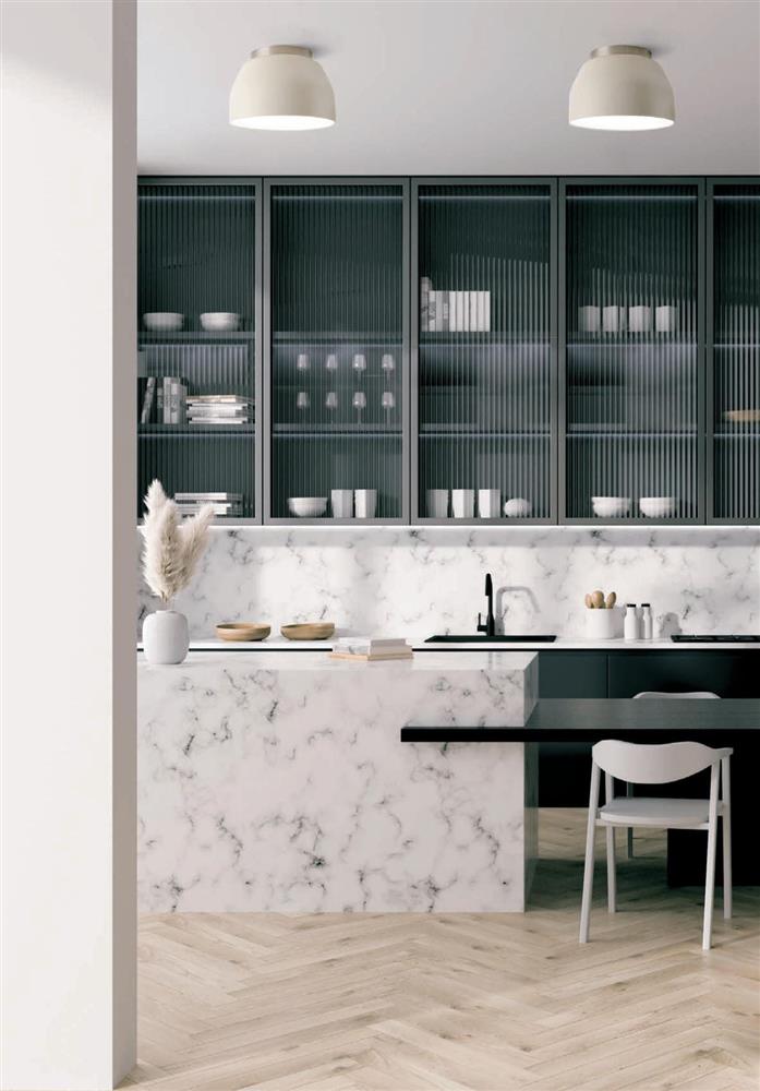 Posizionamento della plafoniera in cucina