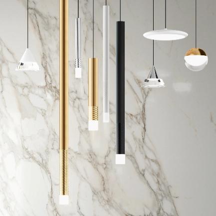 Lampada Diphy da parete con diffusore trasparente effetto petalo