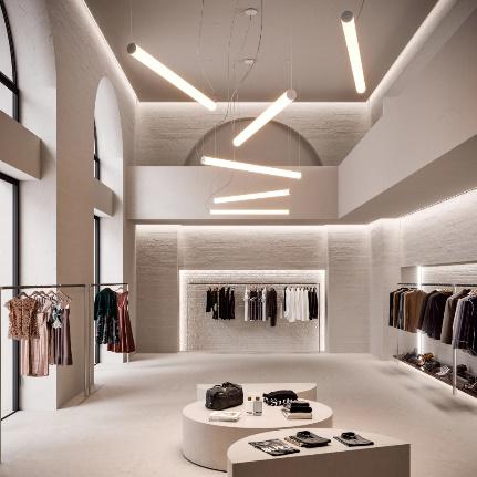 Lampada ad arco Diphy con design minimalista e base bianca