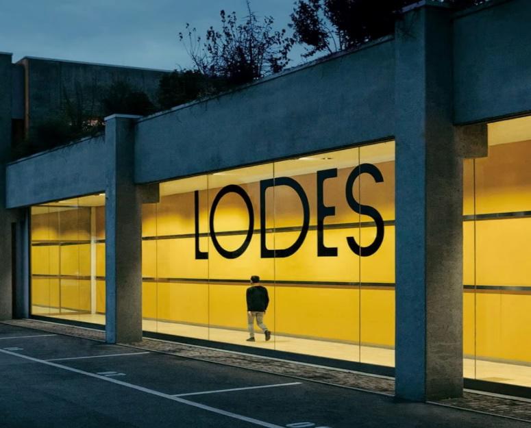 Facciata della sede dell’azienda Lodes