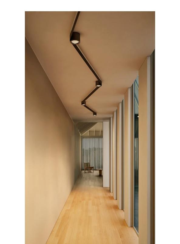 Sistema a binario Lodes con elementi modulari per installazione su soffitto