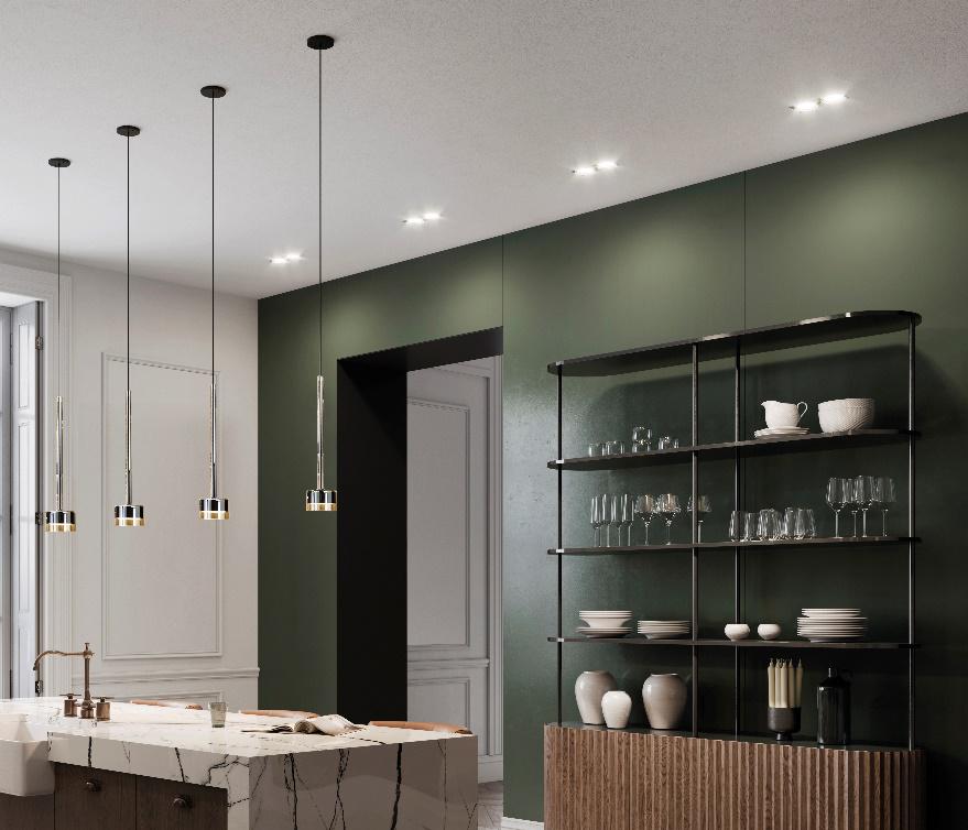 Lampada decorativa Mantra con tecnologia LED