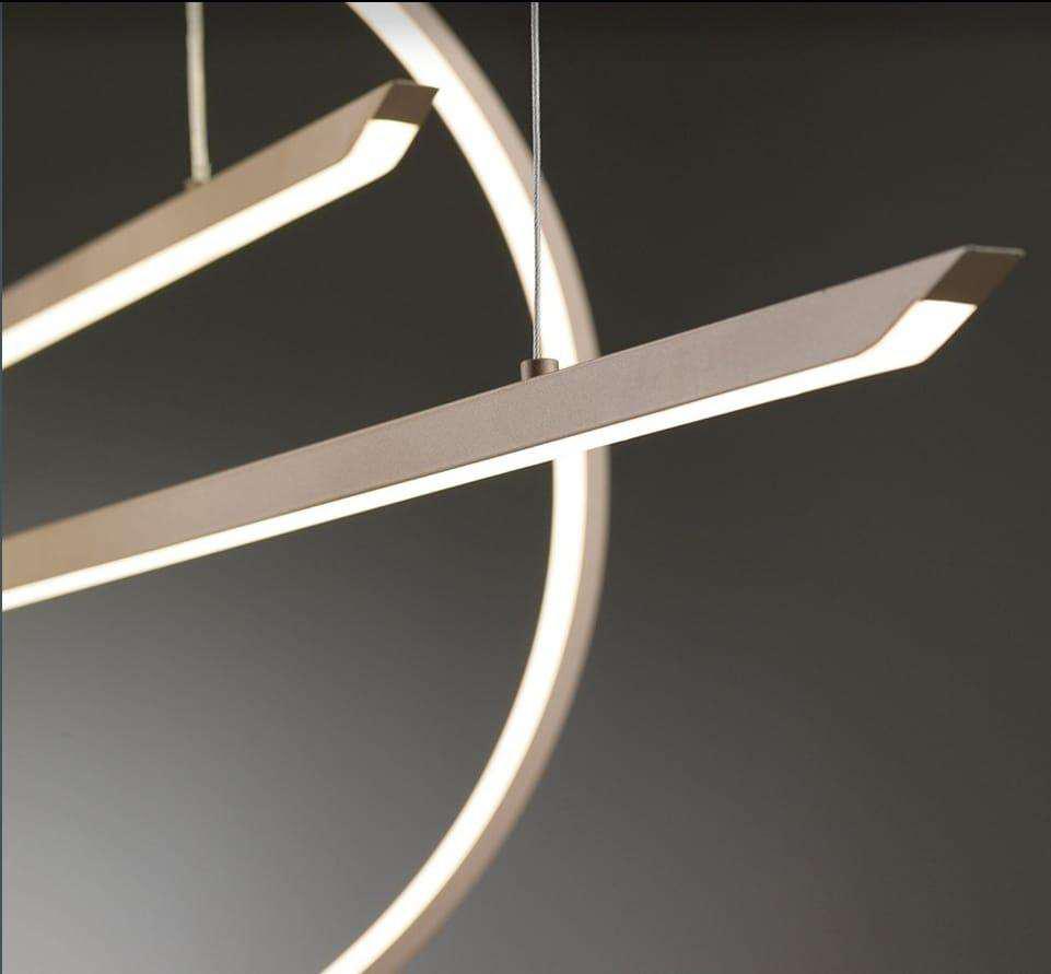 Dettaglio lampadario LED In&Out Mantra