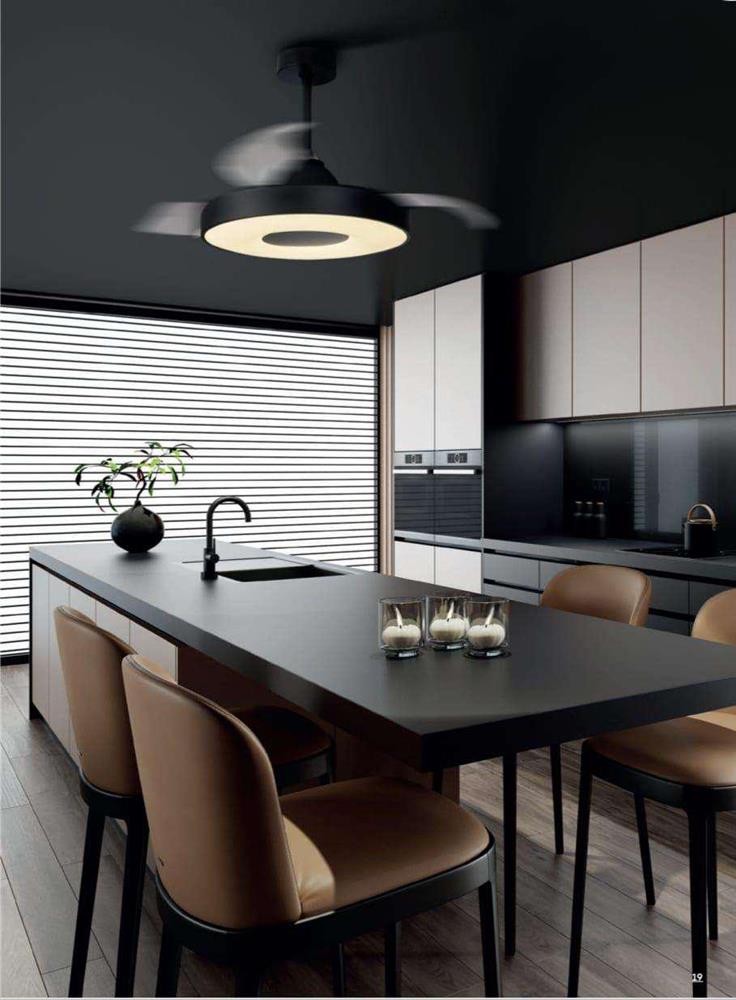 Ventilatore a plafoniera Mantra a LED
