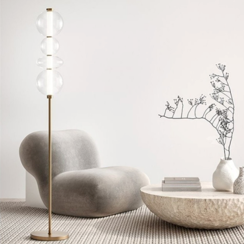 Lampada Bubbles a terra