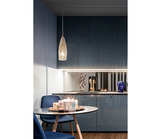 Lampadario Flut in ambientazione