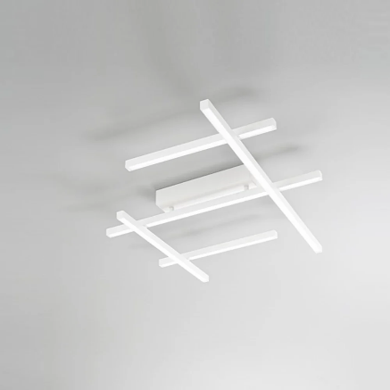 Lampadario NET bianco